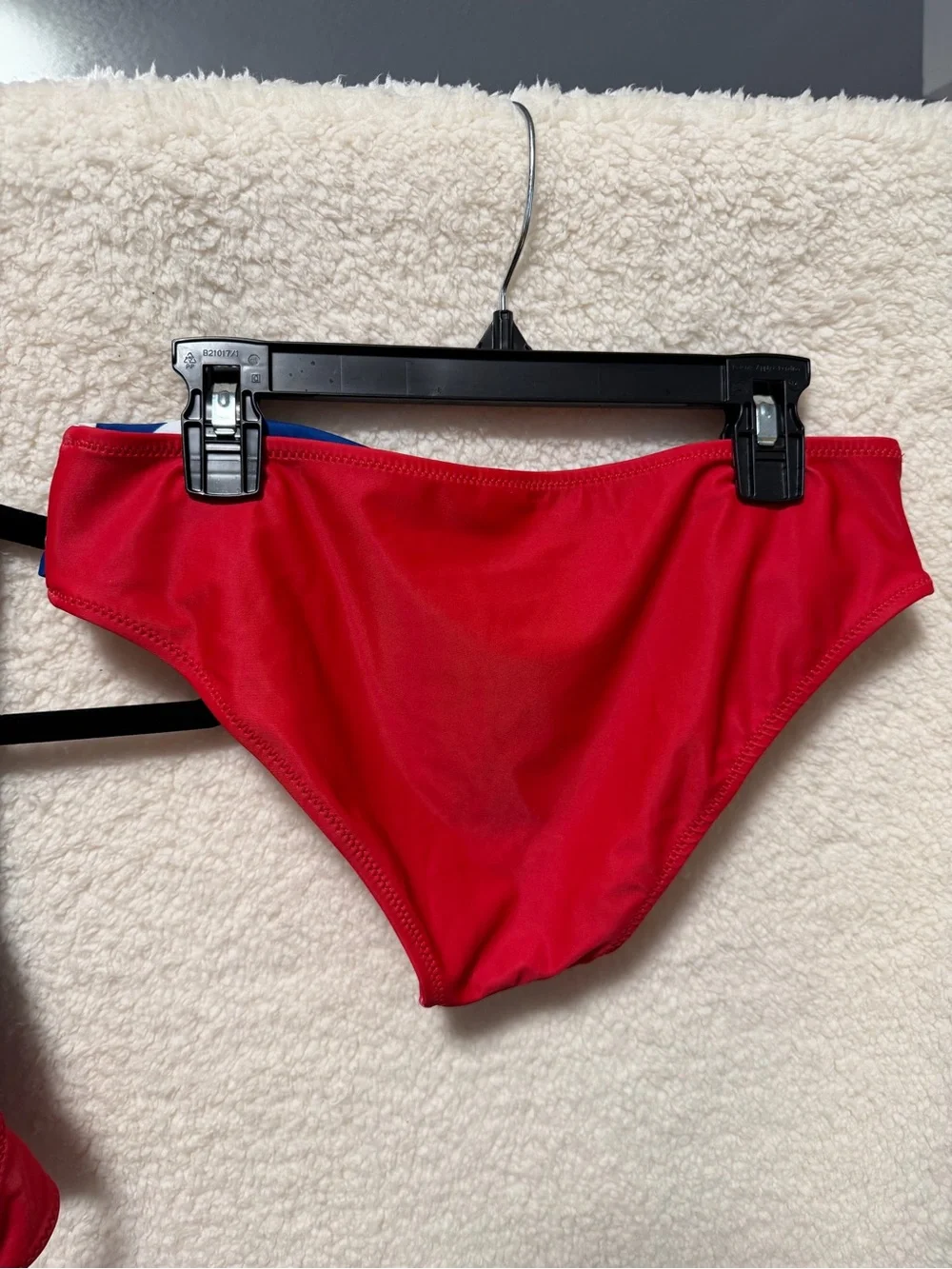 Patriotic Stars & Stripes Women's Bikini Set - Red, White & Blue Size Small NWOT